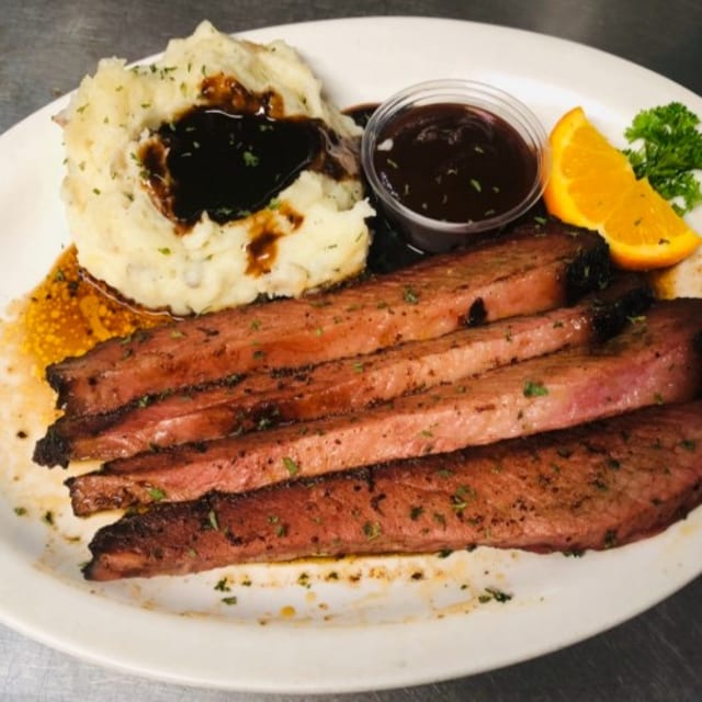 Smoked Beef Brisket Dinner.