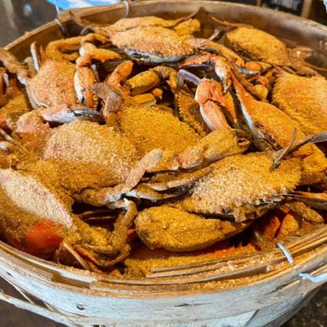 Fresh Blue Crabs - #1’s (Large) Males Bushel.