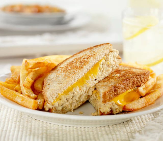 Kids Grilled Cheese Sandwich.